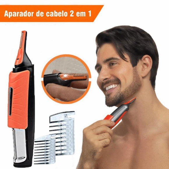 Aparador de cabelo Domom 2 em 1