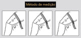 Joelheira 3D Profissional de Compressão Ciático