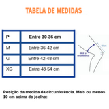 Joelheira de Pressão Pro Gel 3D Nervo Ciático
