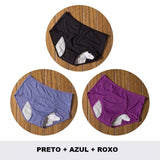 Calcinha Absorvente para Menstruação KIT 3PCS