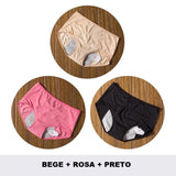 Calcinha Absorvente para Menstruação KIT 3PCS